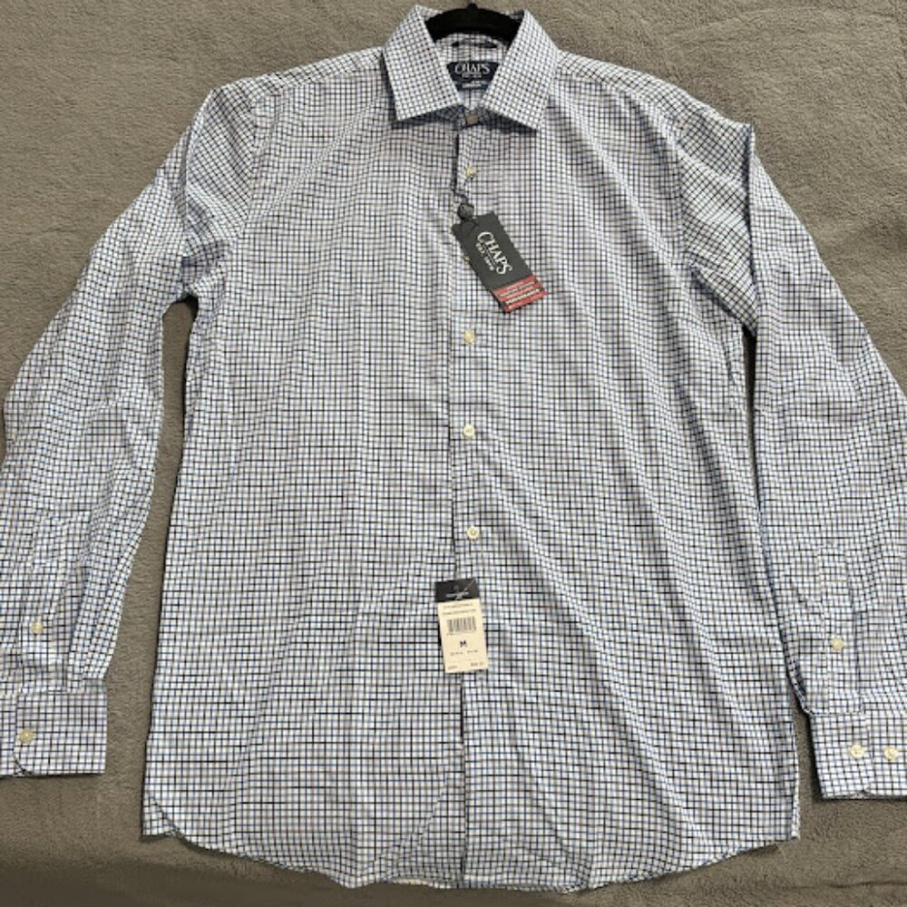 CHAPS Slim Fit Size 15/15.5 NWT